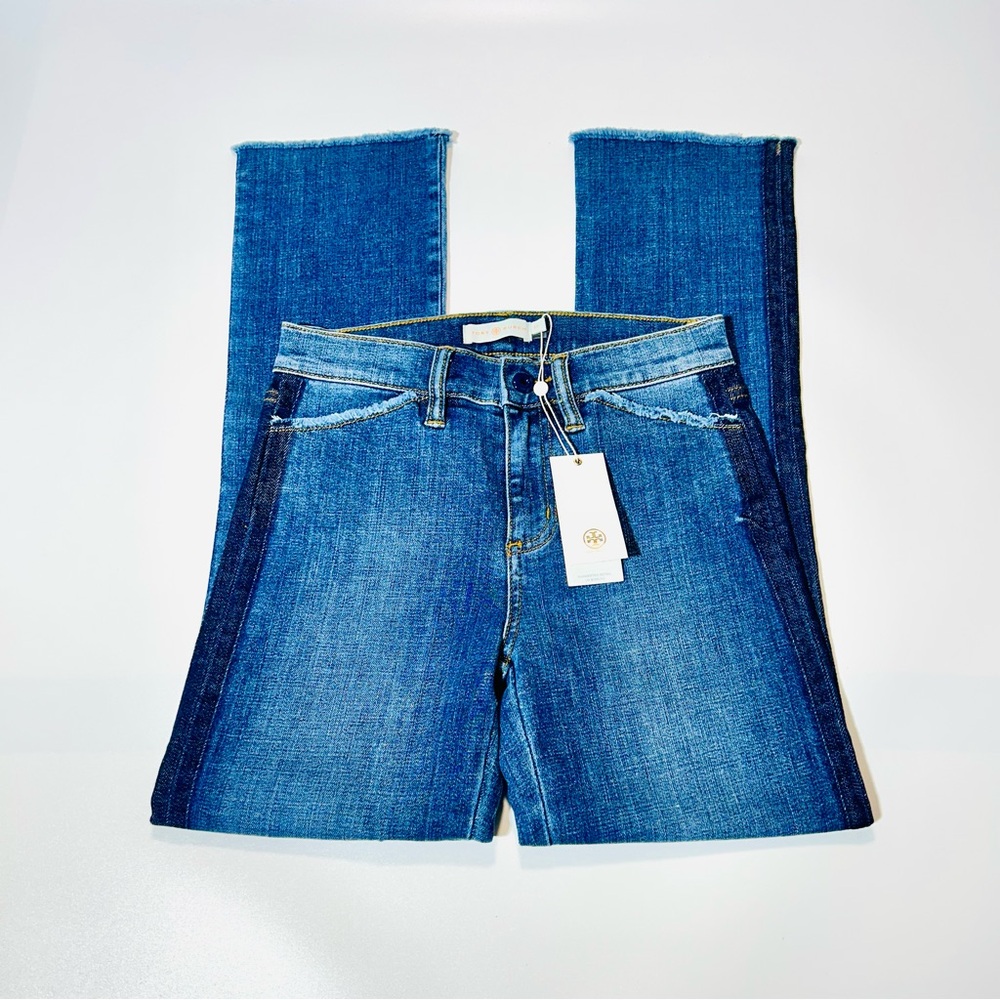 Tory Burch jeans Harley Ankle Straight leg jeans stretchy New women size 23